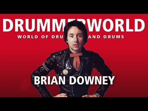 Brian Downey - Thin Lizzy - at 3:11: DRUM SOLO - 1975 #briandowney #drumsolo #drummerworld