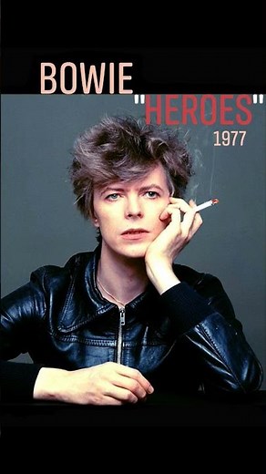 David Bowie "Heroes" 1977 #friyaaaay #70smusic #1977