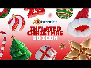 How to Make Inflated 3D Icons in Blender