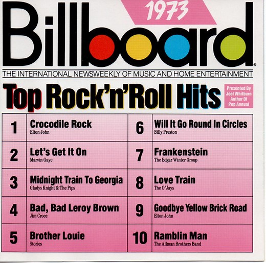 Various - Billboard Top Rock'N'Roll Hits - 1973