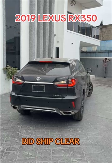 2019 Lexus RX350 Auction Win at $11,700