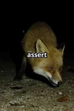 Why Do Foxes Scream at Night? | Fox Screaming Explained #Wildlife #Fox #AnimalSounds #Shorts"