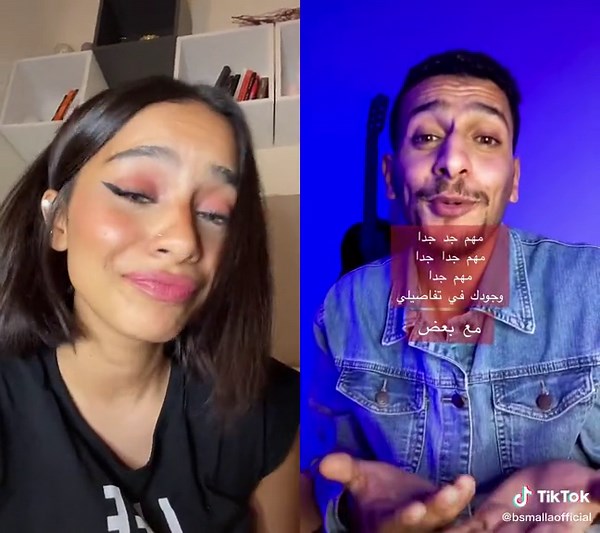 ‏#duet with @mohd_khalaileh 😊 #fyp