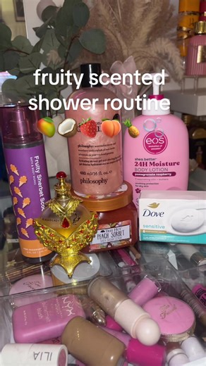 Tropical Fruity Scented Shower Routine Guide