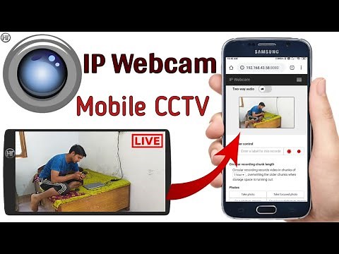 IP Webcam | Mobile to Mobile | Mobile Phone Ko CCTV Camera Kaise Banaye | Humsafar Tech