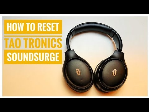 TaoTronics Bluetooth Kopfhörer resetten und verbinden