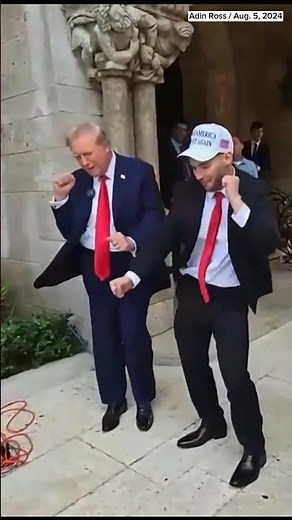 Trump's big day with influencer Adin Ross