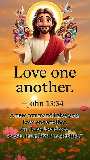 Love one another | John 13:34 |