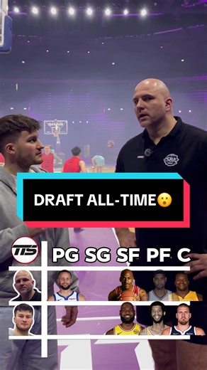 Wybieramy składy all-time z 35. numerem draftu 2003, reprezentantem Polski, trzykrotnym mistrzem @ORLEN Basket Liga Szymonem Szewczykiem 🤜🏻🤛🏻 @SHAQ ASL 🤝 #koszykówka #pzkosz #asl #draft #alltime