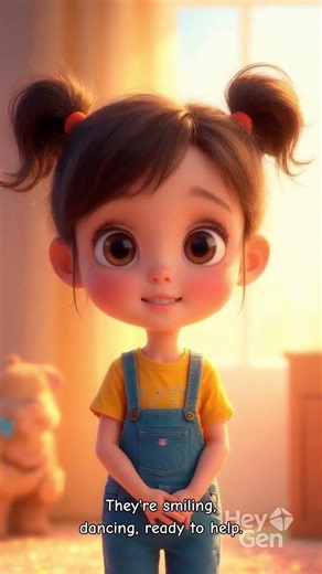 Cleaning Turns into Magic ✨🧹 | A Fun Kids Cartoon Story