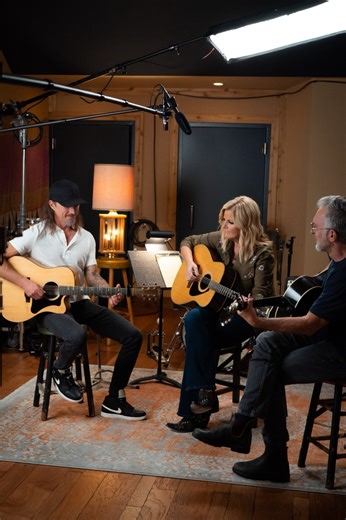 Letting all my fears go with this album felt better than I could have imagined. "The Mirror (Deluxe)" is out now. I hope you love it as much as I loved making it🩵 'Different Kind Of Hard' written with The Warren Brothers | Trisha Yearwood