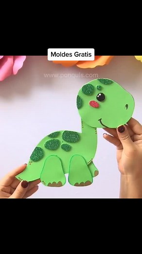 Moldes de Dinosaurios Bebés para Imprimir - ¡Gratis!