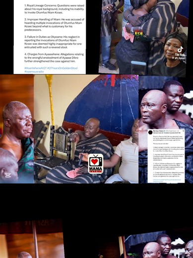 Asantehene Destools Chief Over Oath Violation in Kumasi