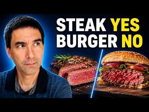 Why Eating Rare Steak is OK, but not Rare Hamburger
