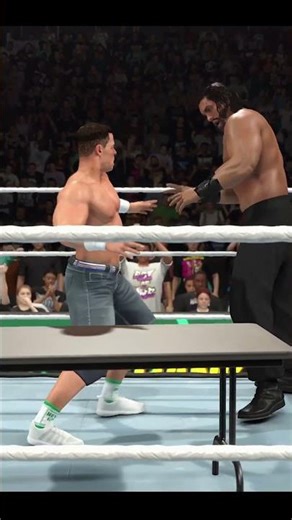 Money in the Bank WWE 2K26: John Cena vs The Great Khali | Zeonxian WWE Gaming #shortsfeed #shorts
