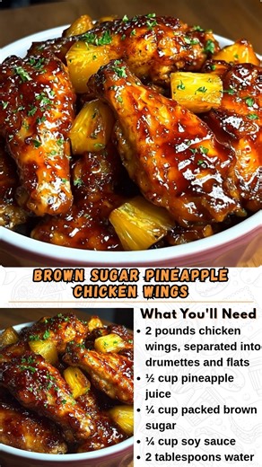 83K views · 514 reactions | Brown Sugar Pineapple Chicken Wings...