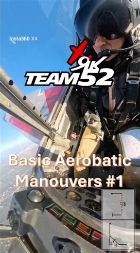 Team52: Yak 52 Basic Aerobatic Maneuver Set 1 #aviation #pilot