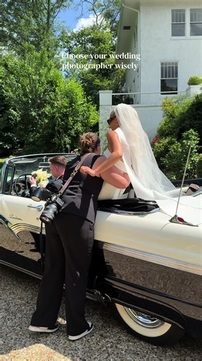15-minute outdoor wedding portraits in 96° heat