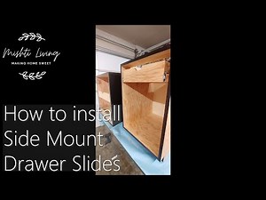 Outdoor Kitchen/Part 19/How to Install Side Mounted Drawer Slides, Process, Tips & Mistakes to avoid