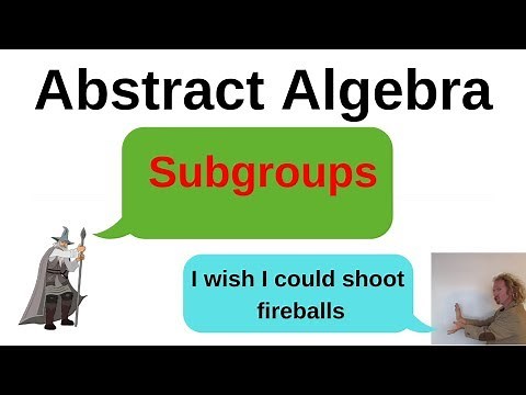Definition of a Subgroup in Abstract Algebra with Examples of Subgroups