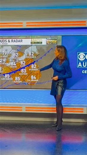 Who’s excited?! Bring on the cold front! #austintx #thethriftynewsanchor #secondhandstyle #meteorologist | Allison Miller