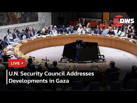 Live: U.N. Security Council Reviews Gaza Ceasefire and Humanitarian Efforts | AC1F