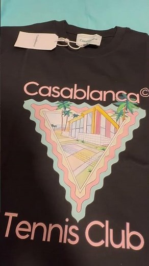 Unboxing T Shirt Casablanca - Repdog