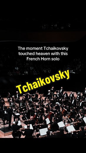 Heavenly Tchaikovsky French Horn Solo at Paris Philharmonie