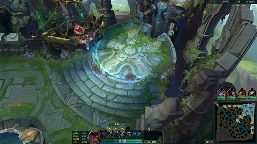 辅助赛娜对线锤石完整大师对局