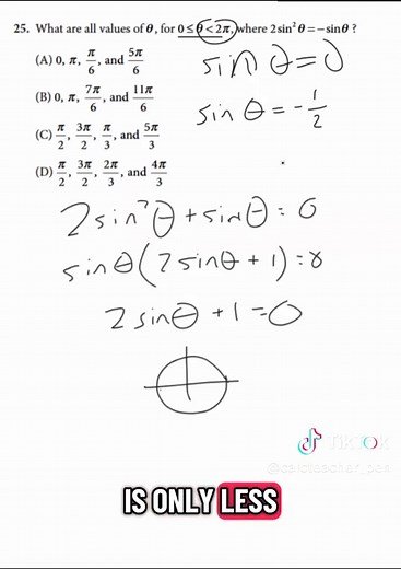 Working on our trig identities and equation solving! #apprecalc #precalc #trig #trigonometry #apclasses