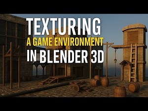 How to Texture a Realistic Game Environment in Blender