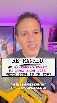 Ranking 1983's Biggest Hits by Current Streams #80s #throwback #nostalgia