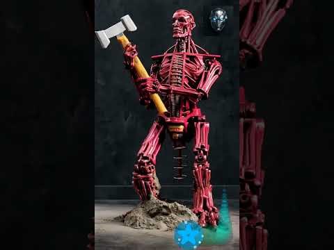 Skid Steer Loadertransformation to countless diamonds Robot