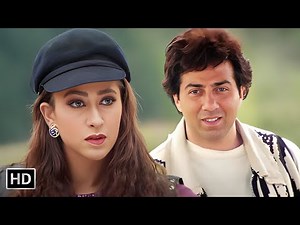 Chhammak Chhallo Zara Dhire Chalo | छम्मक छल्लो जरा धीरे | Ajay (1996) | Sunny Deol, Karishma Kapoor