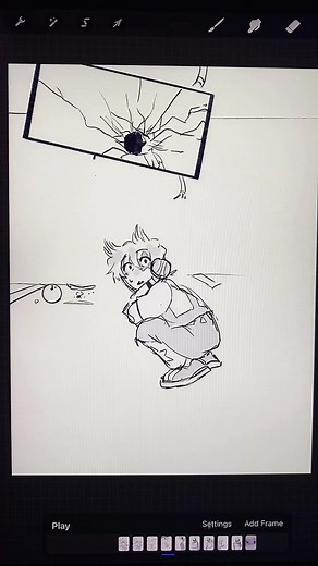 Drawing Fanart of Glamrock Bonnie and Montgomery Gator from FNAF Security Breach