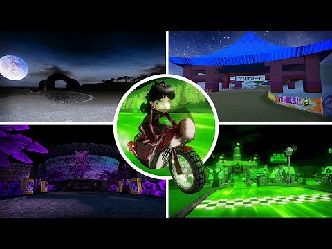 The COOLEST Mario Kart Wii Texture Pack Ever Made! - Dxrk & Hari's Pack v1.1