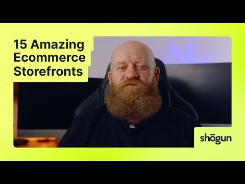 15 Amazing Ecommerce Storefronts (Part 1)