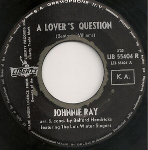 Johnnie Ray - A Lover's Question