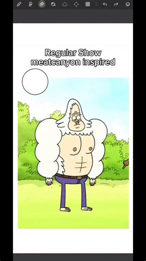 Doodlwaz on Instagram: "Regular Show Meatcanyon Inspired . . . . #regularshow #meatcanyon #art"