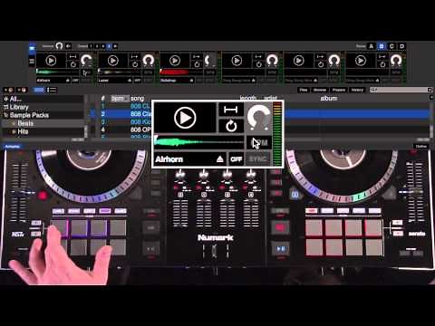 Numark NS7II Sampler Mode
