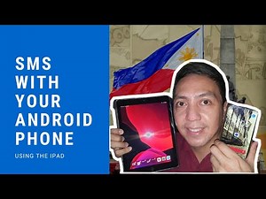 Send & Receive SMS on the iPAd with an Android Phone