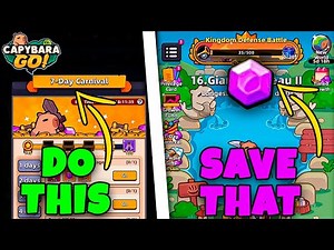 BEGINNER EVENTS GUIDE (7-DAY CARNIVAL, GROWTH EVENTS) // CAPYBARA GO!