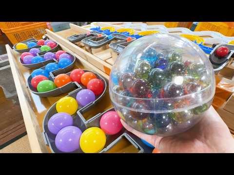 Handmade Marble Run Course. Vol. 77 (4K) - New Courses Adding Soon. Relaxing ASMR.