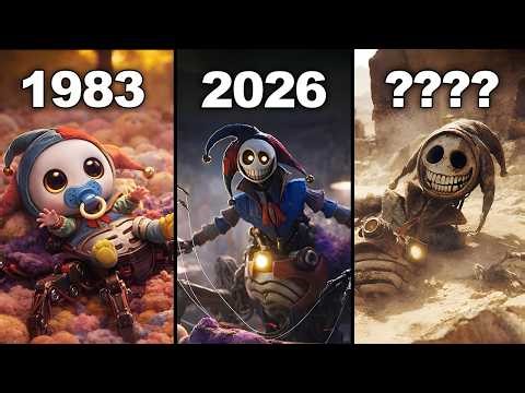 Evolution of PROTOTYPE - Poppy Playtime Chapter 5