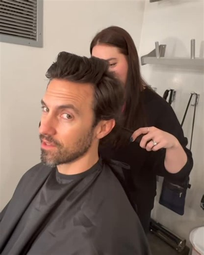 I Can Only Imagine | “The most stressful day I can remember…. Cutting miloanthonyventimiglia hair. Fortunately he just keeps getting better looking no matter... | Instagram