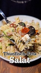 🐟 Bester Thunfisch-Feta Salat 🥗 #thunfischsalat #rezepte #feta #fürdich #fyp #salat #salad #viral #food | Tina's Kochwelt