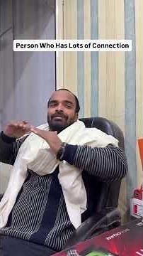 Person Who Has Lots of Connection #viral #youtubeshorts #funny #comedy #memms #youtube