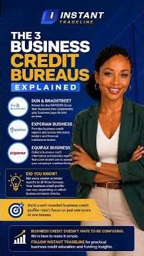 The 3 Business Credit Bureaus Explained | D&B, Experian & Equifax