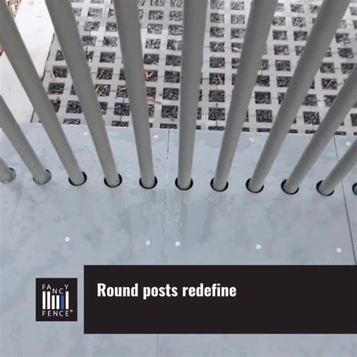 Современные ворота on Instagram: "#fancyfence #innovation #architecture #modern #gate fancy.fence The FANCY FENCE system offers complete design freedom, allowing you to create custom fences from a wide range of materials - including those provided by the client. • Round posts redefine the approach to traditional square profiles, introducing a modern look and a sense of lightness. • Fence and gate infills can be installed at various angles and made from materials such as metal, wood, composite, g