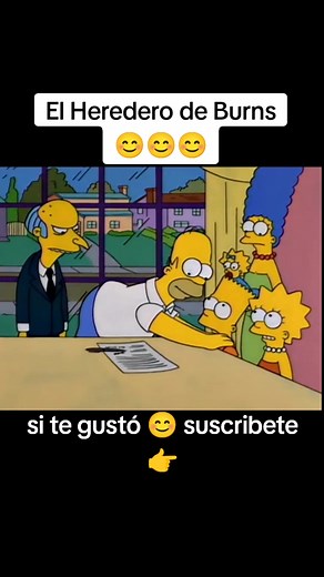 Los Simpson: El Heredero de Burns y su humor